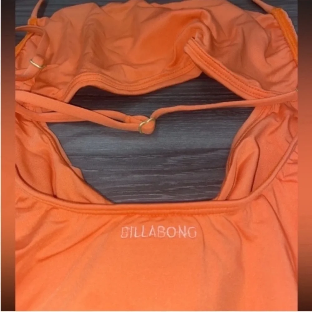BILLABONG - Sol Searcher One-Piece Coral Swimsuit - Women’s Size 8 Small